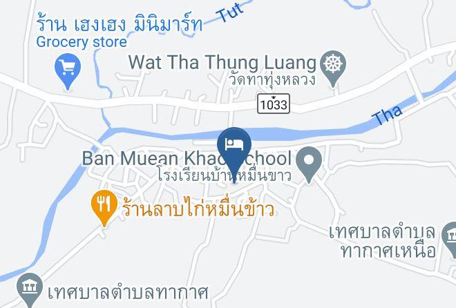 Amphoe Mae Tha - Phawana Garden Hotel Maps