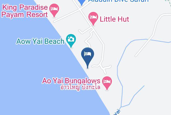Mueang Ranong District - Phayam Coconut Beach Resort Maps