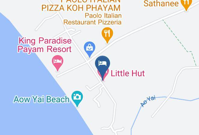 Mueang Ranong District - Phayam Sport Bungalow Maps