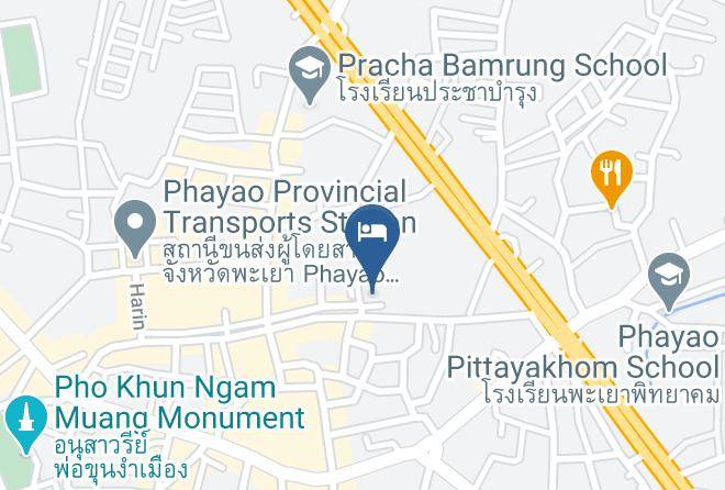 Amphoe Mueang Phayao - Phayao Northern Lake Hotel Maps
