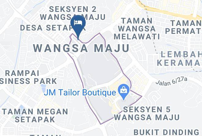 Kuala Lumpur - Phd Wangsa Maju Maps