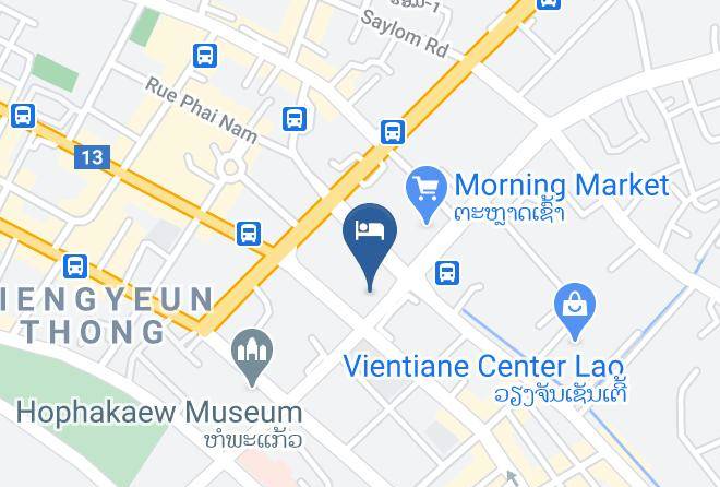 Vientiane - Phetmanyxay Hotel Maps