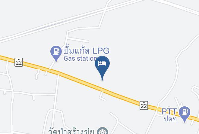 Amphoe Phang Khon - Phetngam Vill Hotel Maps