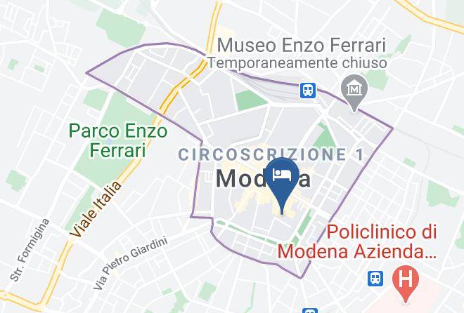 Modena - Phi Hotel Canalgrande Maps