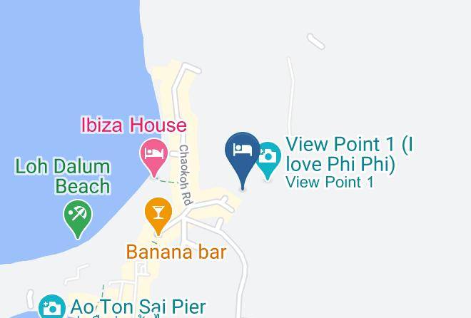 Phi Phi Arboreal Resort Map