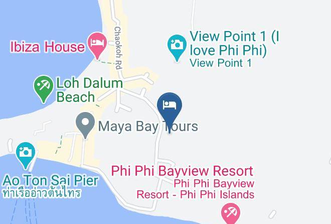 Mueang Krabi District - Phi Phi Chang Grand Resort Maps