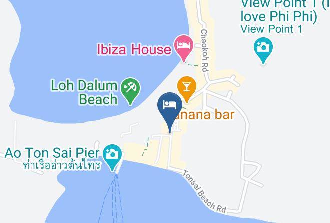 Mueang Krabi District - Phi Phi Four Season Sea View Maps
