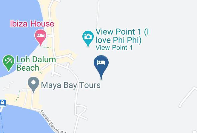 Mueang Krabi District - Phi Phi Green Hill Resort Maps