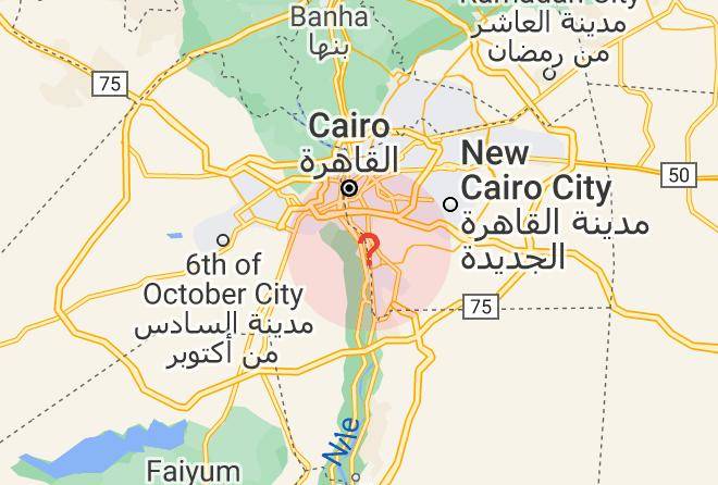 Helwan - Phiala Hotel Maps
