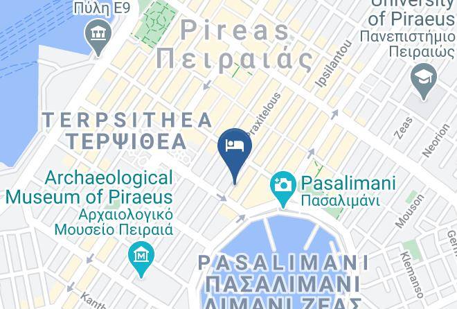 Piraeus - Phidias Piraeus Hotel Maps