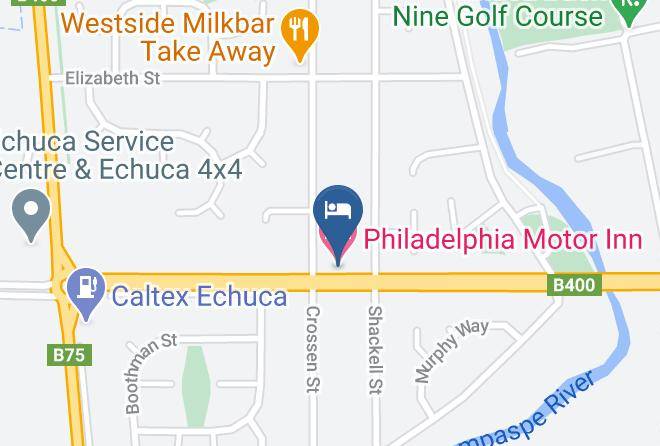 Campaspe - Philadelphia Motor Inn Maps