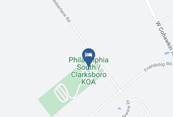 Gloucester - Philadelphia South Clarksboro Koa Maps