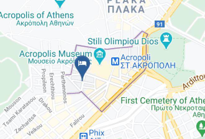Philippos Hotel Map