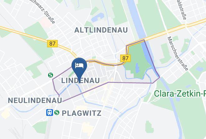 Philippus Leipzig Inklusionshotel Map