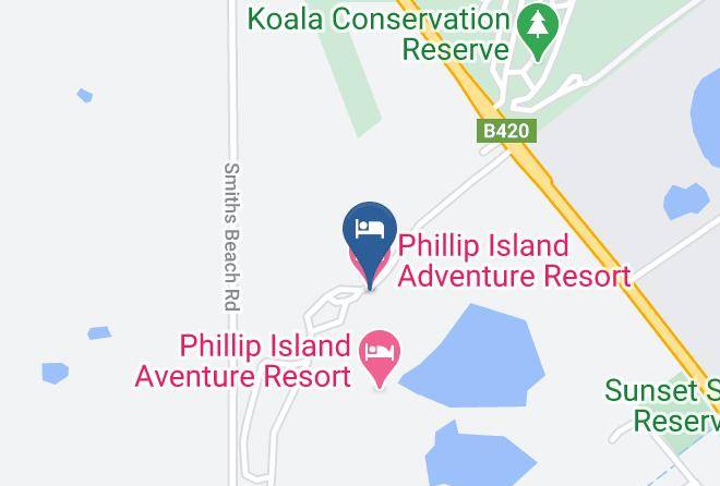 Bass Coast - Phillip Island Adventure Resort Maps