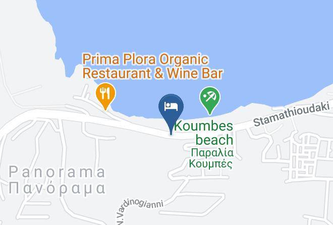 Rethimni - Philoxenia Beach Maps