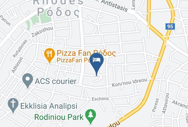 Dodecanese - Philoxenia Hotel & Studios Maps