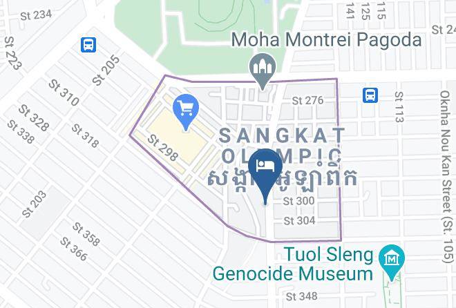 Chamkar Mon - Phnom Penh Era Hotel Maps