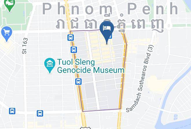 Chamkar Mon - Phnom Penh Katari Hotel Maps