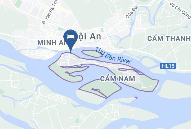 Hi An - Pho Hoi Riverside Resort Maps