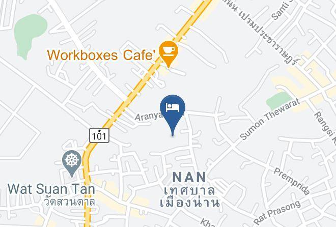 Amphoe Mueang Nan - Phoemphoon 2 Hotel Maps