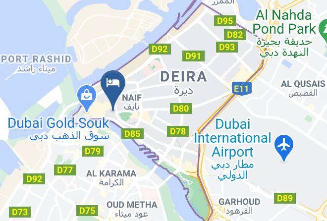 Dubai - Phoenicia Hotel Maps