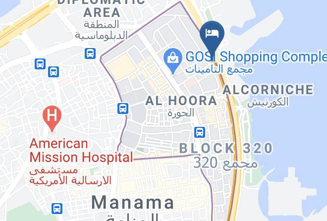 Manama - Phoenicia Tower Hotel Maps