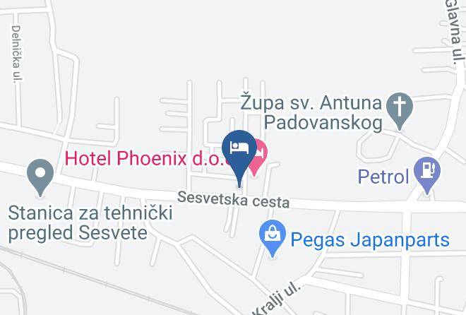 Zagreb - Phoenix Captis Doo Maps