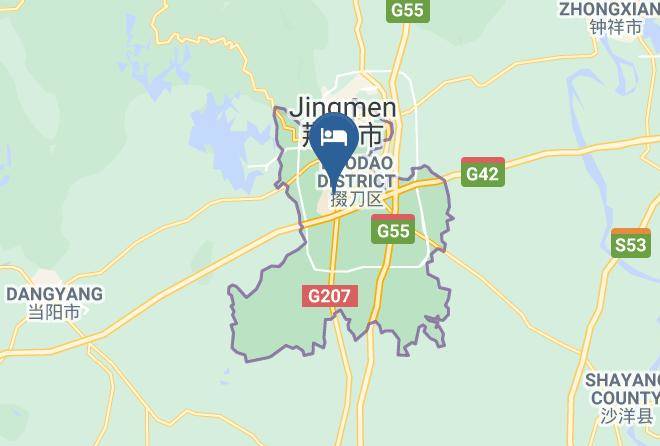 Jingmen - Phoenix Garden Hotel Jingmen Maps