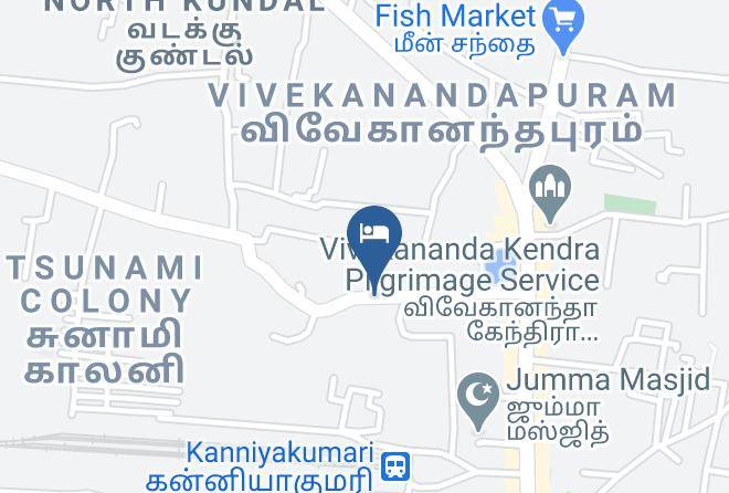 Kanniyakumari - Phoenix Holiday Home A Resort In Kanyakumari Maps