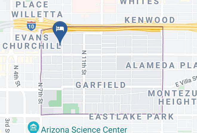 Maricopa - Phoenix Hostel Maps