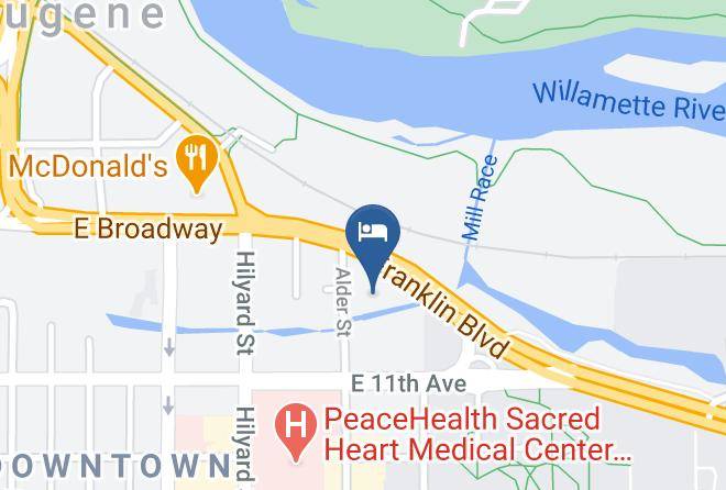 Lane - Phoenix Inn Suites Eugene Maps