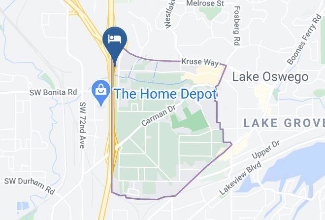 Clackamas - Phoenix Inn Suites Lake Oswego Maps