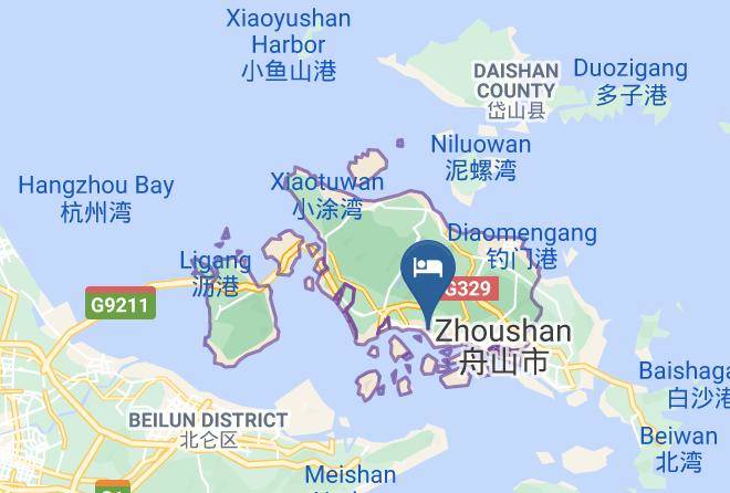 Zhoushan - Phoenix Island Resort Zhoushan Maps