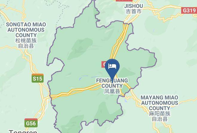 Xiangxi Aut Prefecture - Phoenix Lishui Renjia Riverview Hotel Maps