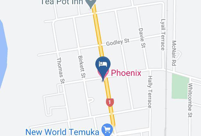 Phoenix Motel Map