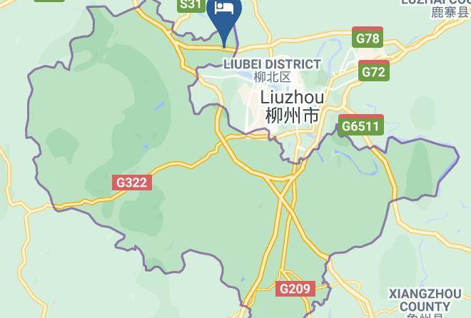 Liuzhou - Phoenix River Hot Spring Hotel Maps