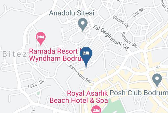 Bodrum - Phoenix Sun Hotel Maps