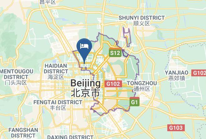 Phoenix Tree Hotel Mapa
 - Beijing - Chaoyang District