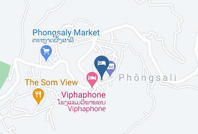 Phongsaly Hotel Map