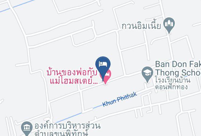 Amphoe Damnoen Saduak - Phorkubmae Homestay Maps