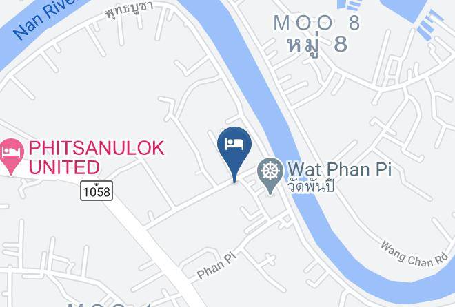 Amphoe Mueang Phitsanulok - Phothong Place Maps