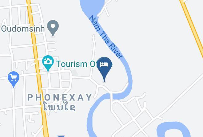 Louang Namtha - Phou Iu Iii Bungalows Maps