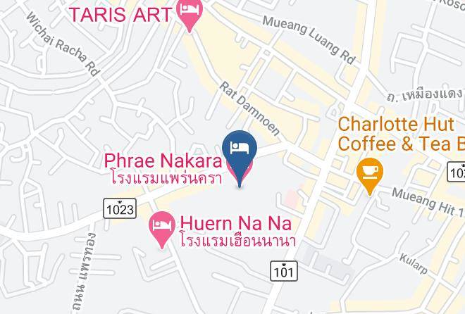Amphoe Mueang Phrae - Phrae Nakara Hotel Maps