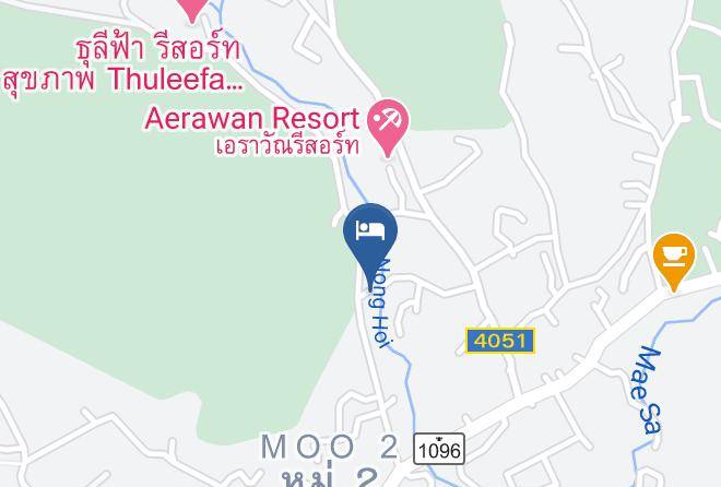 Phu Chaem Fah Resort Chiang Mai Map