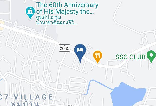 Amphoe Hat Yai - Phu Chanthra Resort Maps