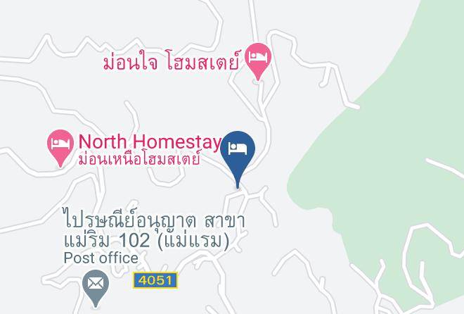Amphoe Mae Rim - Phu Fa Sai Homestay Maps