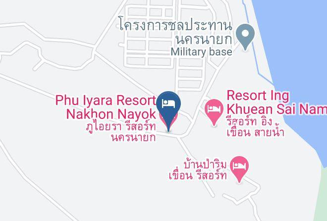 Amphoe Mueang Nakhon Nayok - Phu Iyara Resort Nakhon Nayok Maps