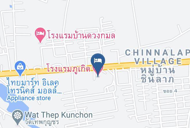 Amphoe Mueang Phitsanulok - Phu Kerd Hotel Maps