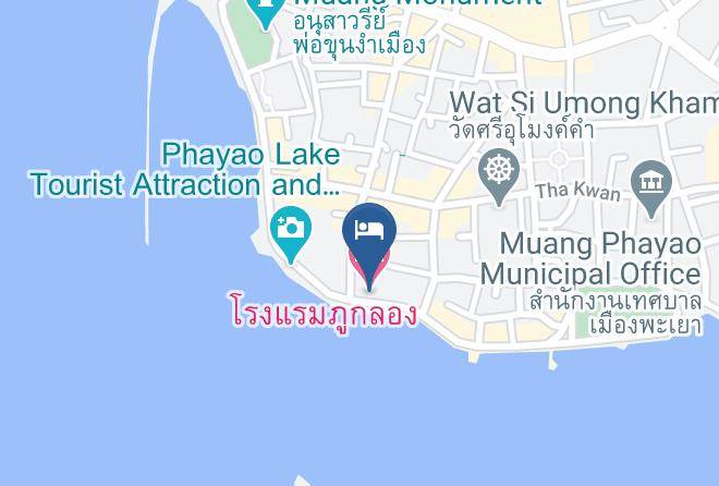 Amphoe Mueang Phayao - Phu Klong Hotel Maps